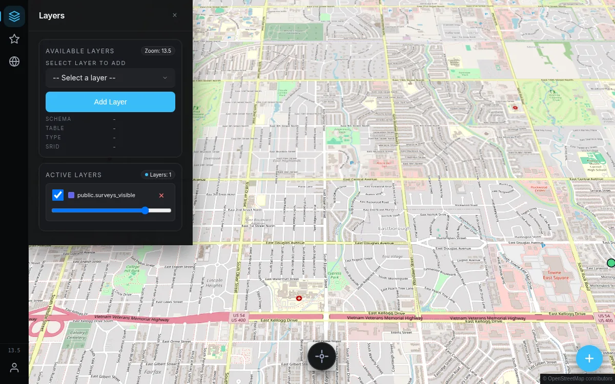 Survey — Real estate GPS screenshot